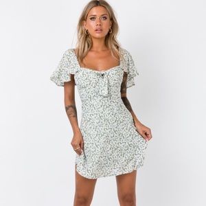 Princess Polly Flutter Sleeve Dress | Size 12